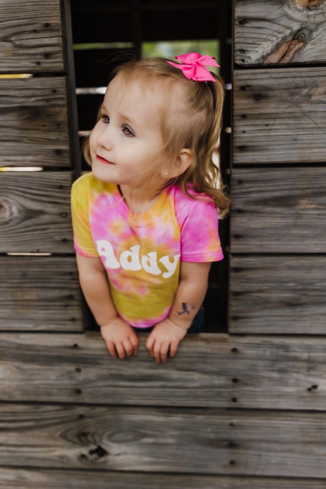 Mystery Name Tie Dye